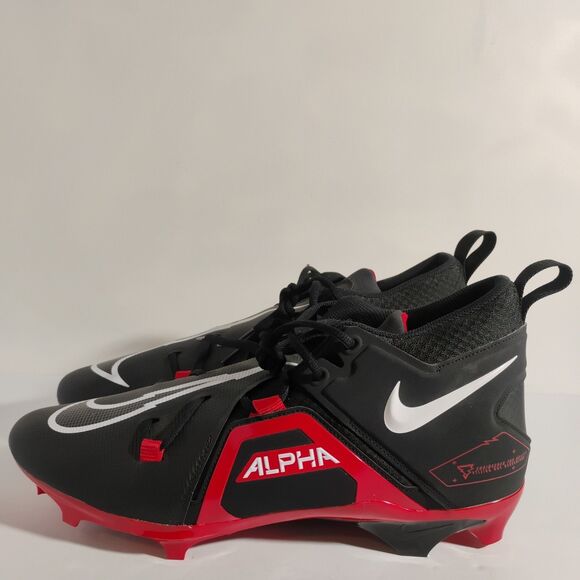 Nike Alpha Menace Pro 3 MID Men\'s Football Cleats- Style CT6649-004 Size 15 main image 16